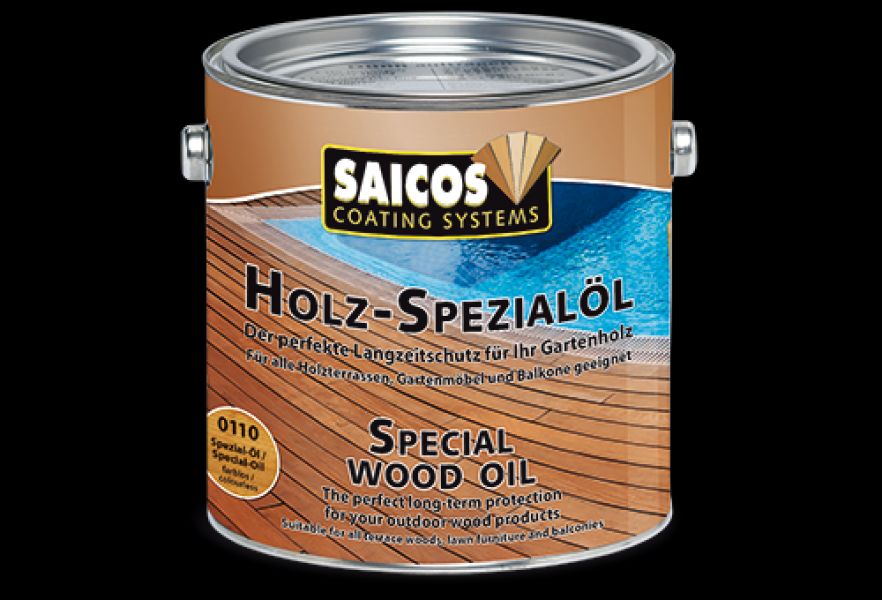 Saicos - Special Wood oil - 2,5l - Bangkirai transparant