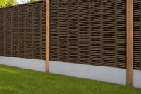 Betonplaat voor Ecowood fiber scherm