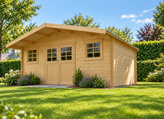 Tuinhuis in geïmpregneerd naaldhout