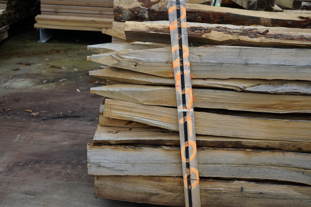 Piquets fendus en châtaignier pointus - dia. 10/12