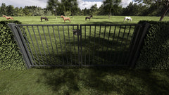 Portillon de jardin double Bardo