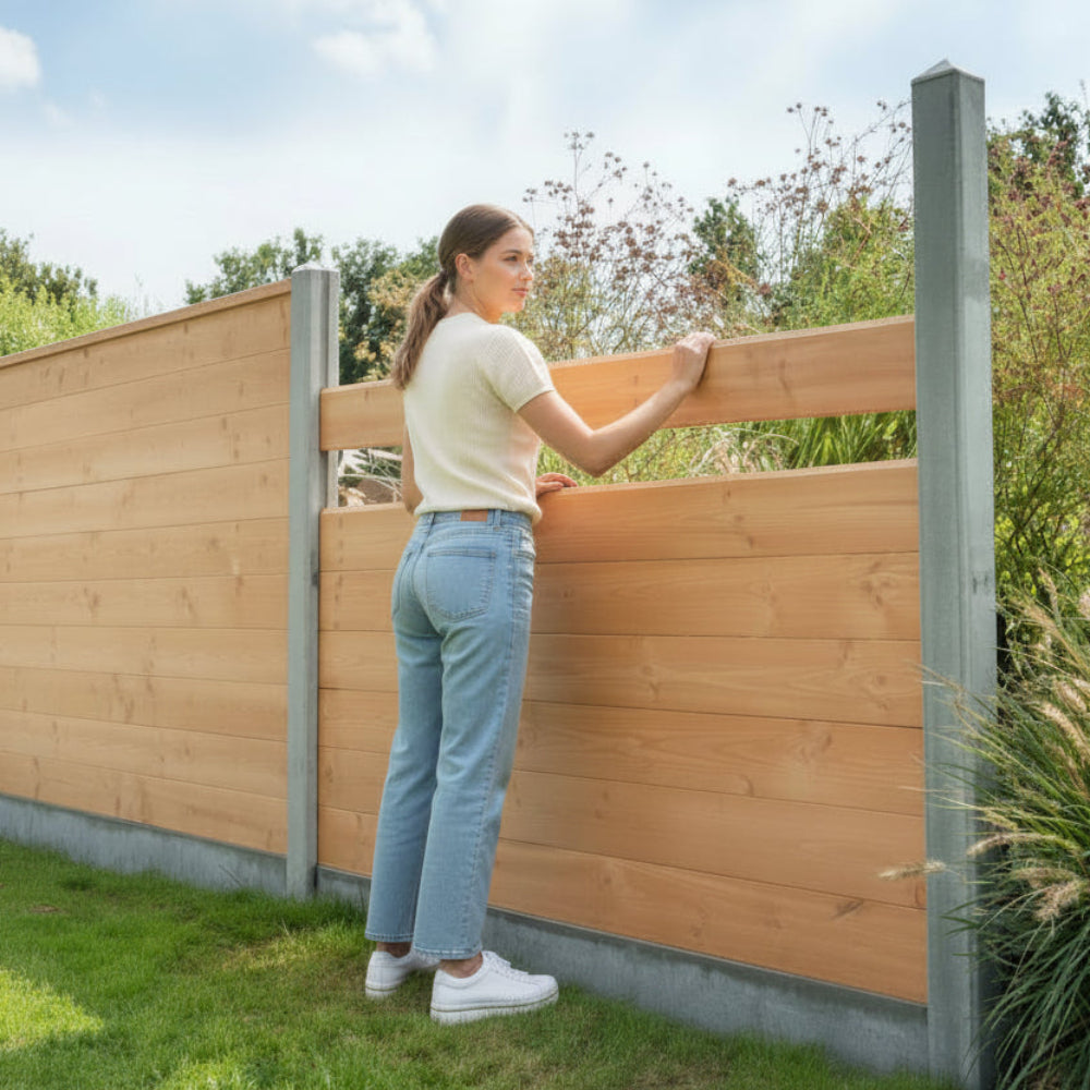 Panneau de profil de cabane en rondins Betowood