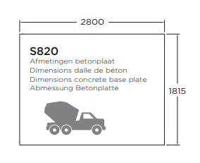 Classic line seriewerk - wanddikte 28mm - 298x198cm