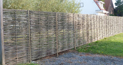 Panneau en noisetier horizontal