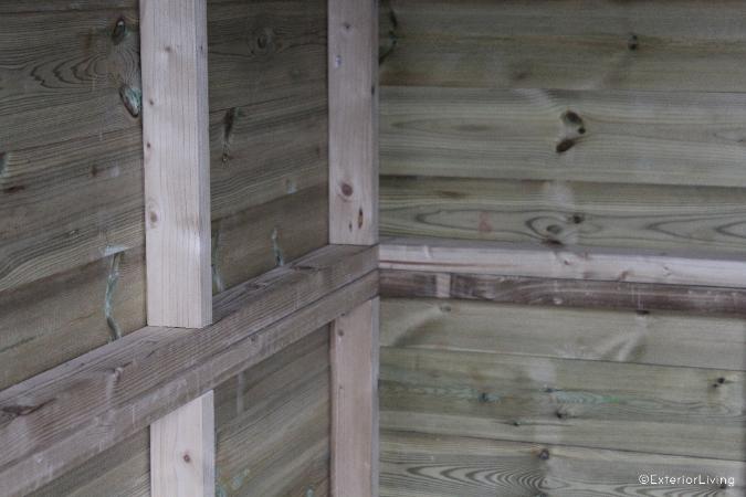 Luxe line modern dubbele deur EPDM/staalplaat