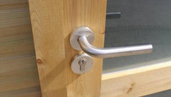 Ligne de luxe moderne double porte EPDM/tôle d'acier