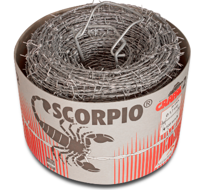 Fil de fer barbelé galvanisé