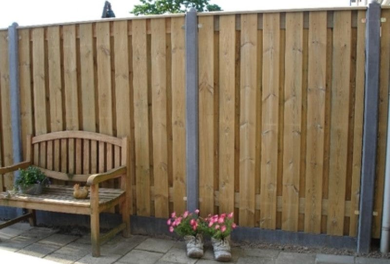 Poteau intermédiaire en béton - 10x10x280cm