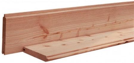 Planche rainurée et languettée en  Douglas - non traité