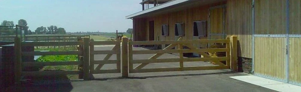 Engelse poort in eik