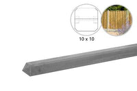 Poteau intermédiaire en béton - 10x10x280cm