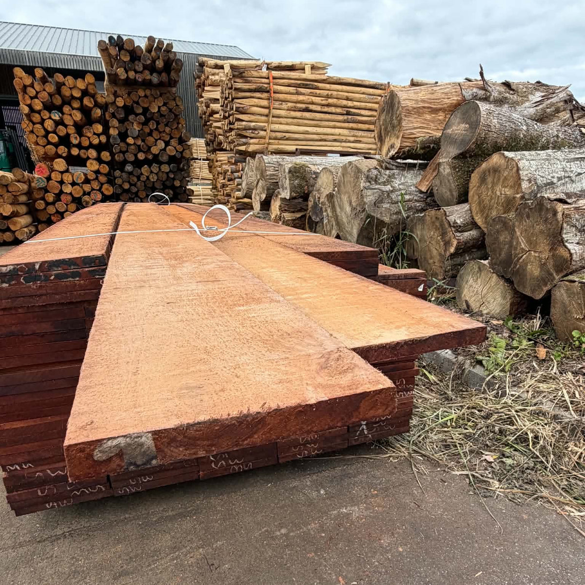 Azobé hardhout plank 2 x 20 x 350 cm
