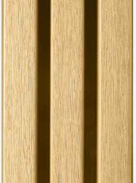 Kleuroverzicht Fiberdeck WEO 35 composiet gevelbekleding in de uitvoeringen Teak, Ipé, Silver Grey en dark grey en eik/cedar