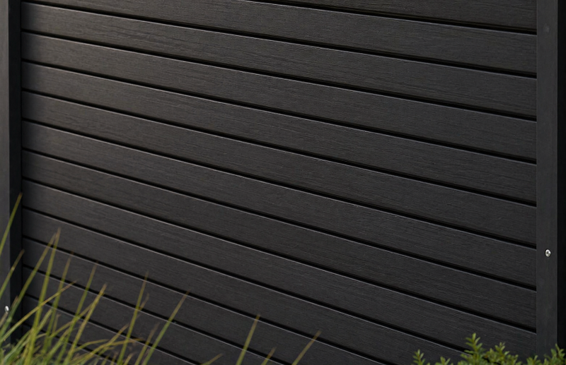 populier gevelbekleding triple profiel black