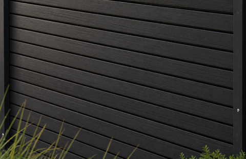 populier gevelbekleding triple profiel black