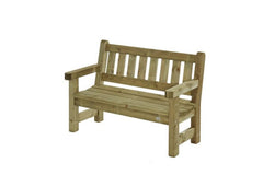 Houten parkbank
