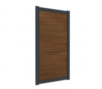 Washington Premium deur inclusief hang- en sluitwerk 180 x 98 cm - Teak