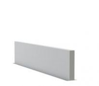 Wand in polyester 400 x 15 cm - Hoogte : 80 cm