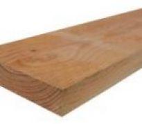 Douglas plank fijn bezaagd 40 x 230 x 1850 mm