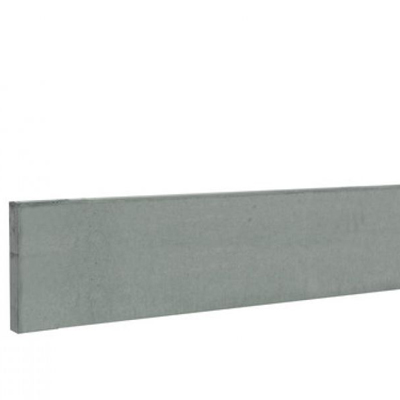 Plaque en béton gris clair 35 x 250 x 1840 mm