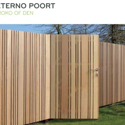 Torino deur in geïmpregneerd hout 178 x 100 cm
