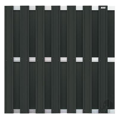 Panama scherm in houtcomposiet 180 x 180 cm - Antraciet grijs