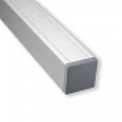 Aluminium paal 90 x 90 x 2720 mm - Zilvergrijs
