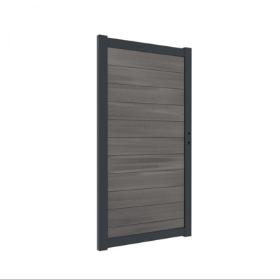 Washington Premium deur inclusief hang- en sluitwerk 180 x 98 cm - Dark grey