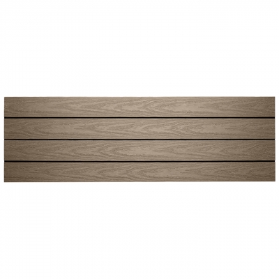 Terrastegel in houtcomposiet 30 x 90 cm - Light grey