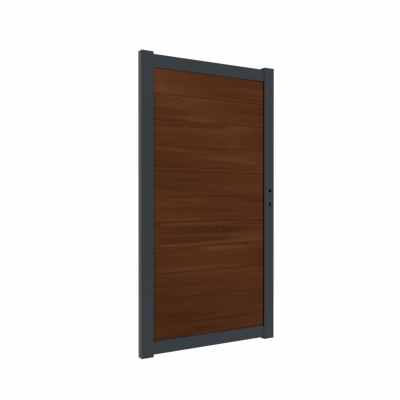 Washington Premium deur inclusief hang- en sluitwerk 180 x 98 cm - Ipé