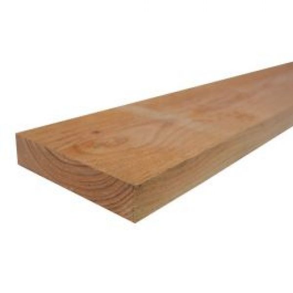 Douglas plank fijn bezaagd 35 x 150 x 2450 mm