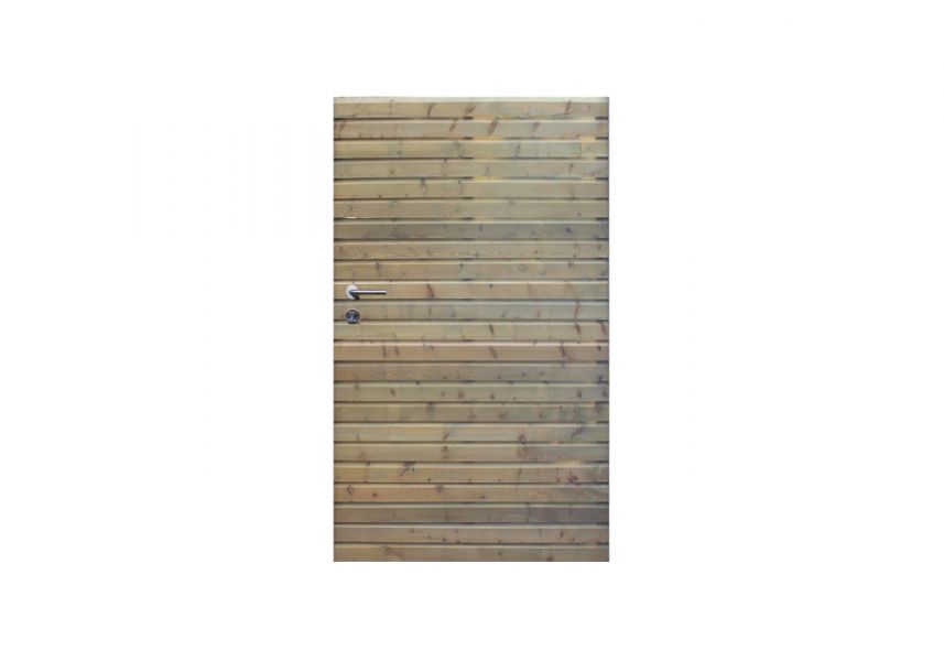 Medina deur in geïmpregneerd hout inclusief hang- en sluitwerk 178 x 100 cm