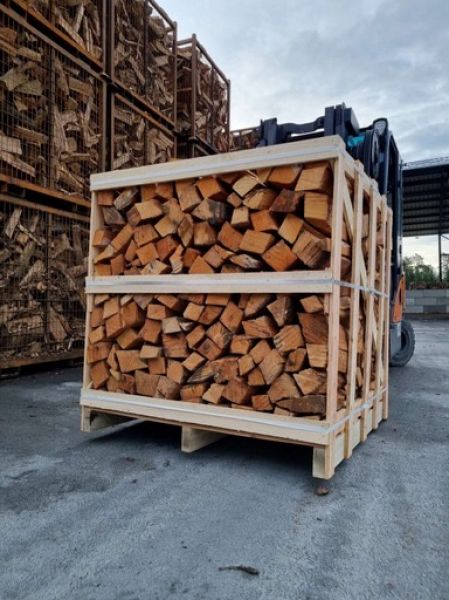 Brandhout op pallet van 1,43 m²