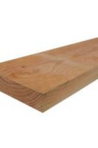 Douglas plank fijn bezaagd 40 x 230 x 3650 mm
